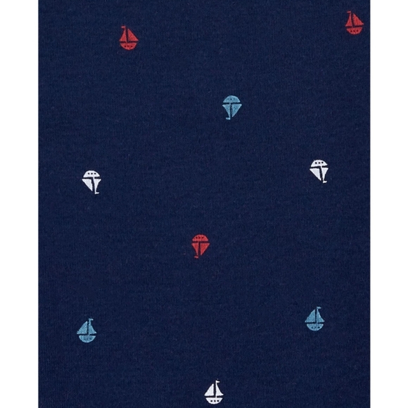 💖🤱Carter's Boys 3-Piece Set - Sailboats ( Size 6-9months) - Picture 3 of 12
